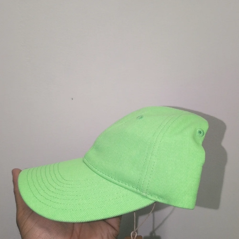 Skims Women's Men's Neon Green Baseball Cap
